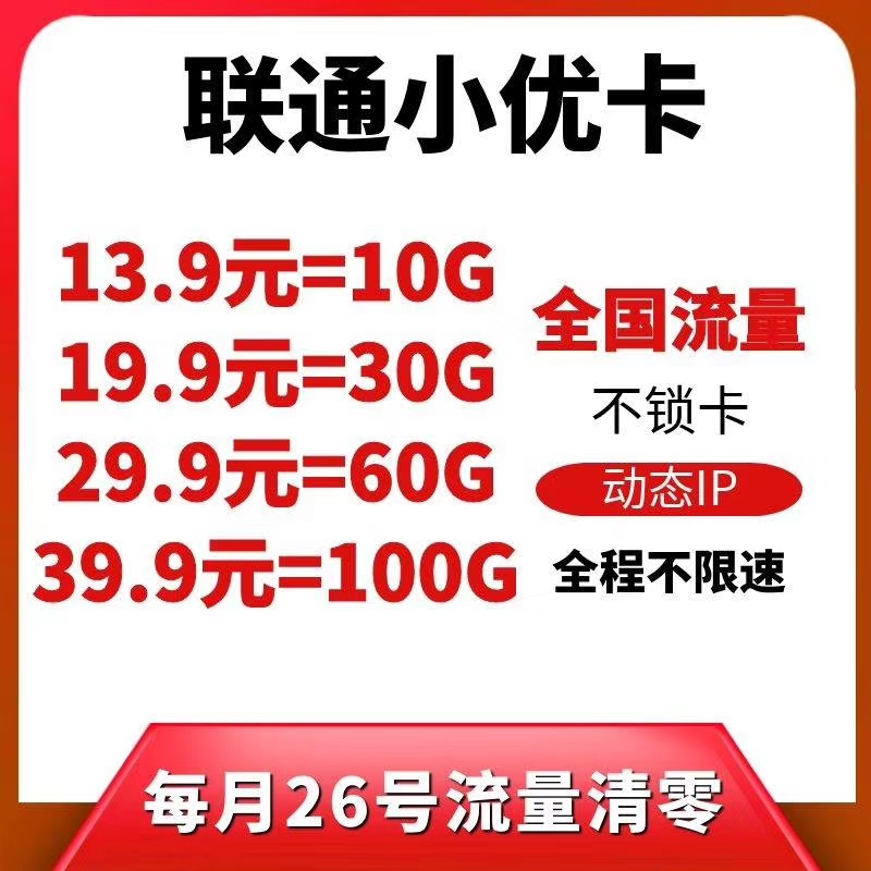 【联通小优卡】【公网通用11位】欢迎来谈！