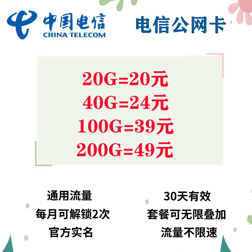 电信公网卡，点开不后悔，来盘它