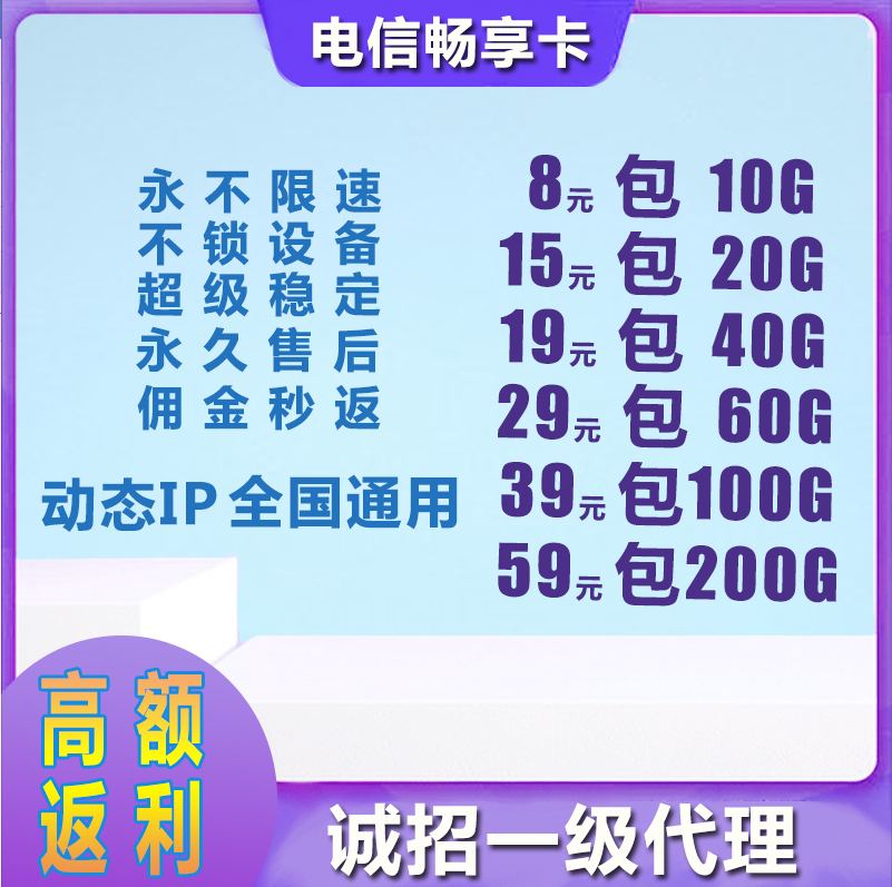 长期大量现货电信、联通物联卡，可定制、可对接。