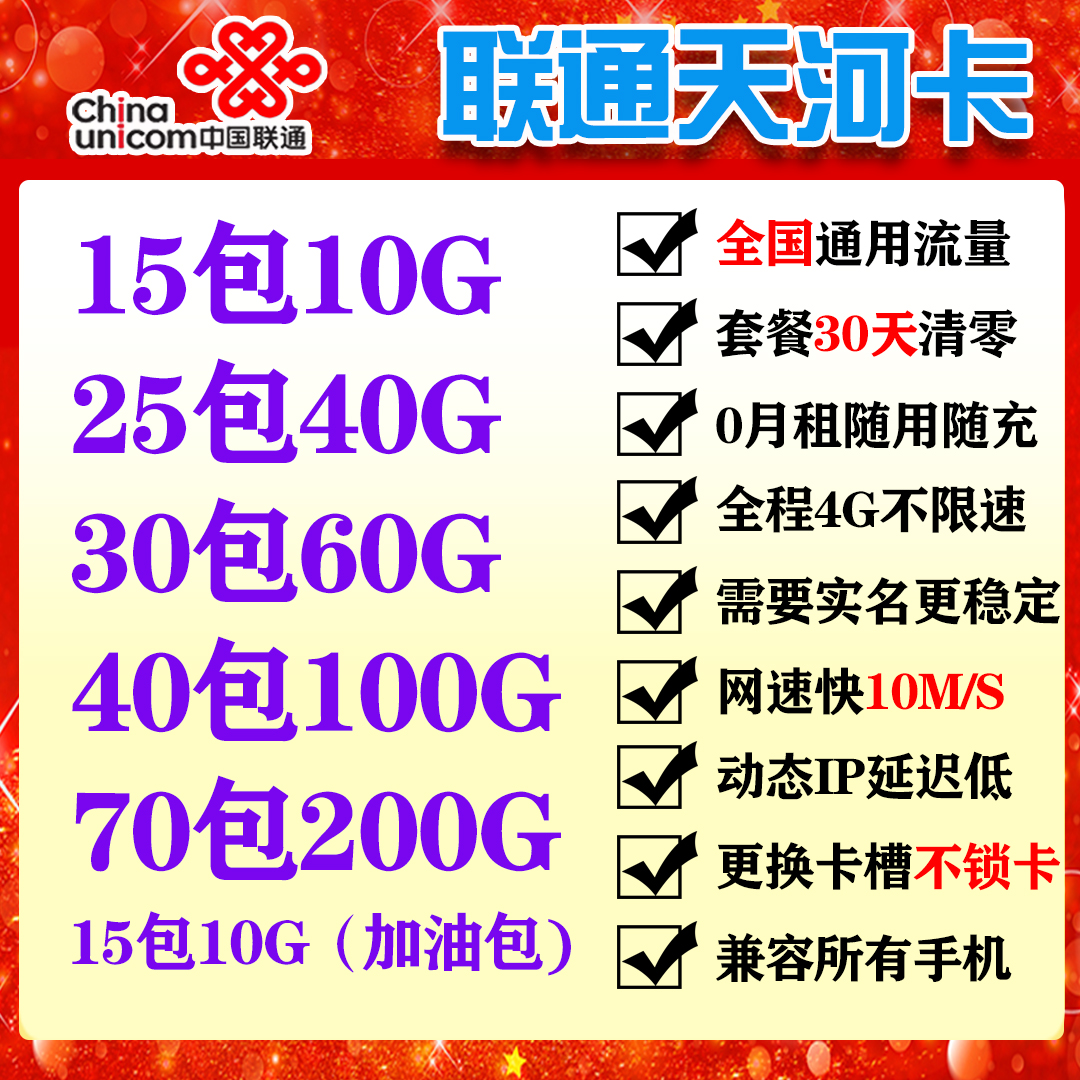 《袋鼠物联》30天可跨月天河联通，新卡上市！