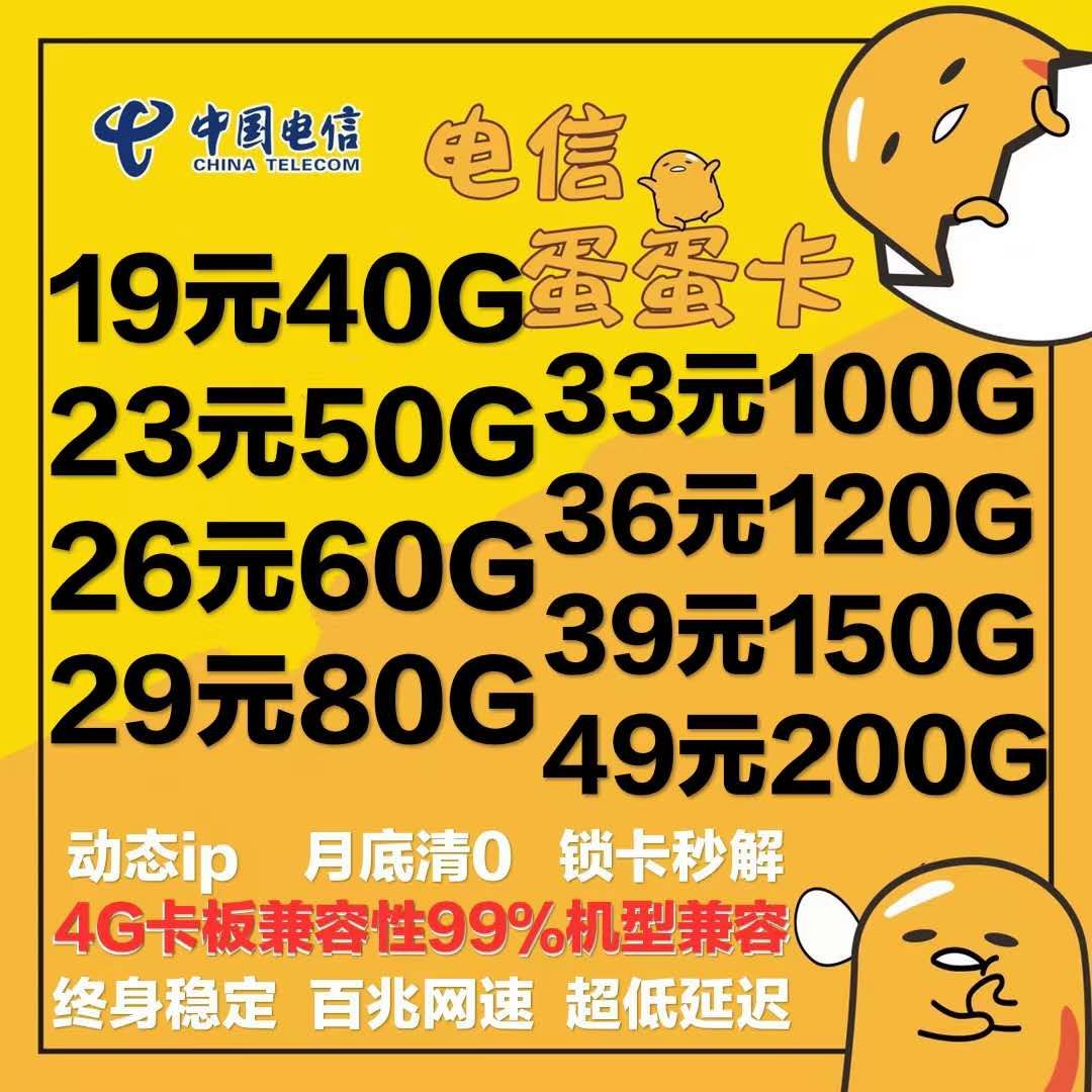 电信4g卡兼容饭40-48