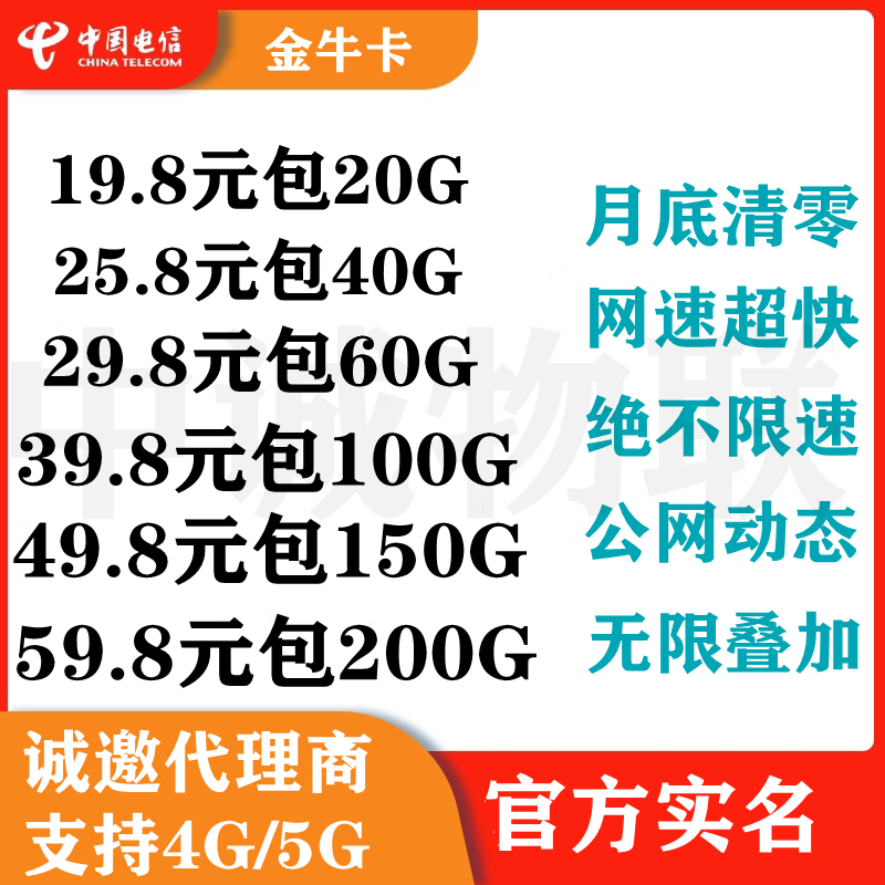 【中诚物联】 电信联通双资源政策透明 稳定一年半以上