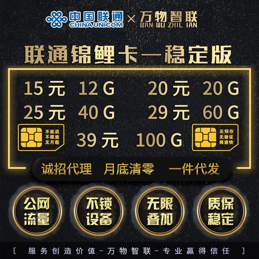 联通贴片大量现货可对接