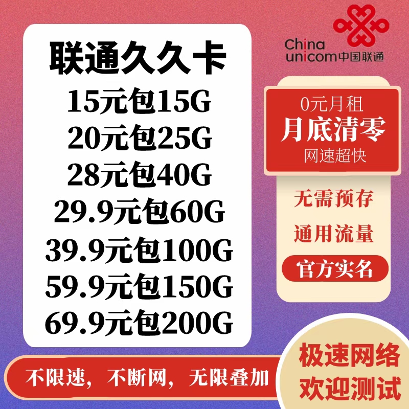 联通电信5g卡，设备